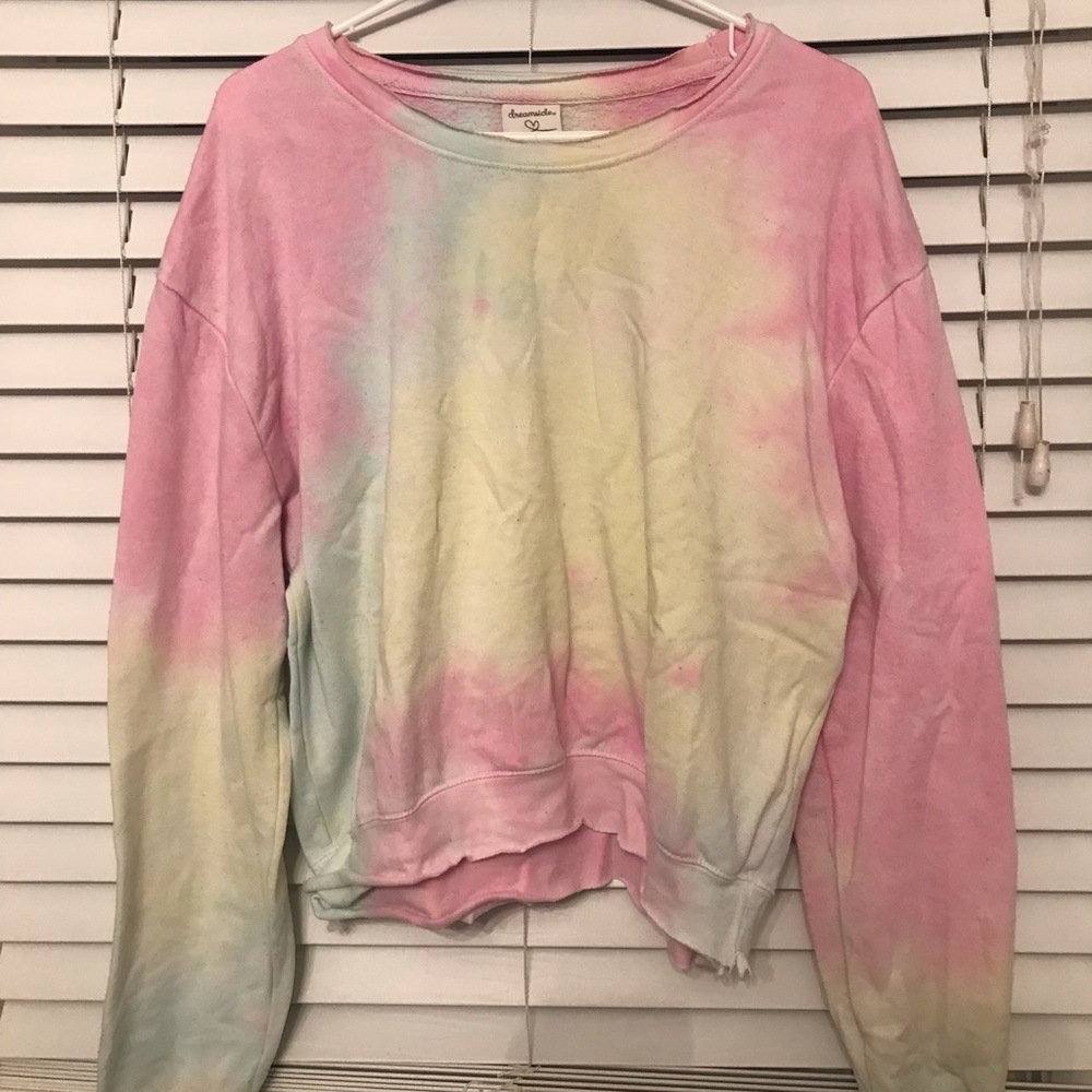 Super comfy tyedyed crew neck